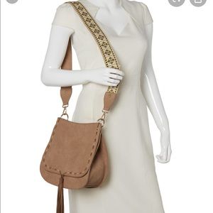 Steve Madden boho faux suede crossbody